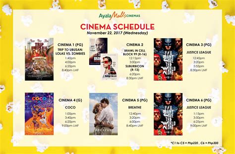 Cloverleaf Cinema Schedule .